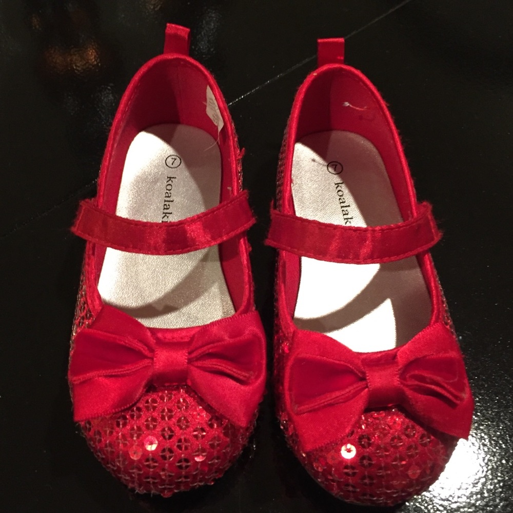 Red Girls Shoes
